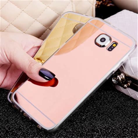 Luxury Ultra Thin Soft Silicone Tpu Mirror Case Cover For Samsung