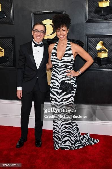 Geoffrey Keezer And Gillian Margot At The 65th Annual Grammy Awards