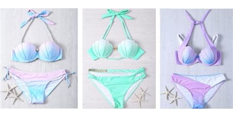 Mermaid Shell Bikini Delivered EBay Store Gegatopet
