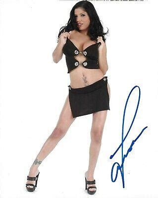 Alexis Amore Model Adult Film Star Signed Autograph X Photo W