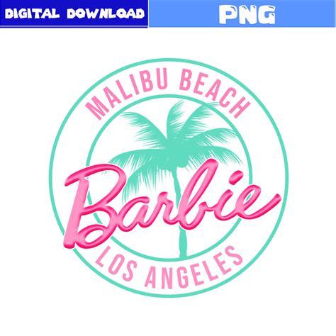 Barbie Malibu Png Barbie Png Barbie Pink Logo Png Barbie Inspire