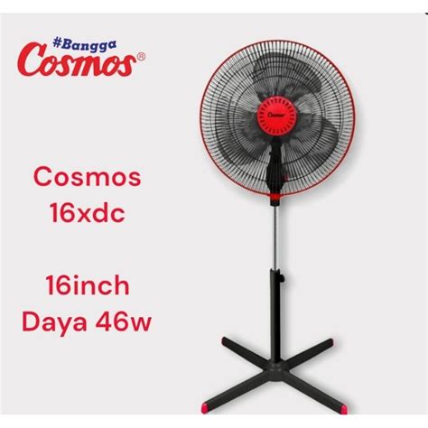 Jual Kipas Angin Berdiri COSMOS 16 XDC Stand Fan 16 Inch 16XDC