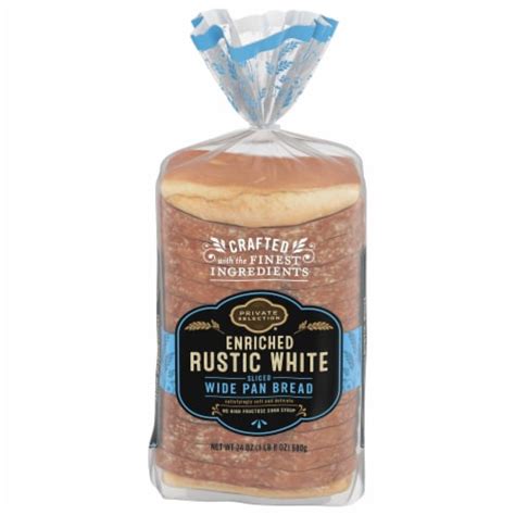 Private Selection® White Bread Rustic Wide Pan 24 Oz Fred Meyer