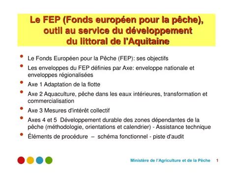 Ppt Le Fonds Europ En Pour La P Che Fep Ses Objectifs Powerpoint