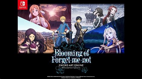 SWORD ART ONLINE Alicization Lycoris Blooming Of Forget Me Not YouTube