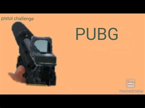 Pubg Pistols Only Challenge Youtube