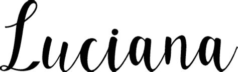 Luciana 字体 Fonts2u