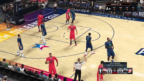 PS4 NBA 2K15 MY CAREER PG VIDEO 0096 SLAM DUNK CONTEST N ALL STAR GAME