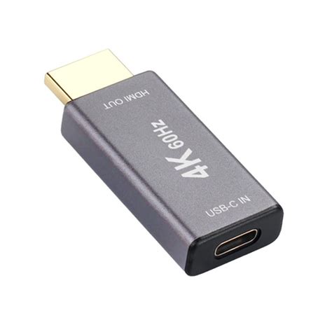 Usb C To Hdmi Adapter Eluteng Usb Type C To Hdmi Adapter 4k 60hz Type C 31 To Hdmi Coupler