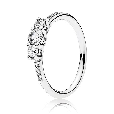 Pandora Fairytale Sparkle Ring Clear Cz Precious Accents Ltd