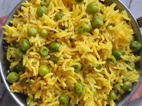 Aloo Matar Pulao Recipe In Hindi Aloo Matar