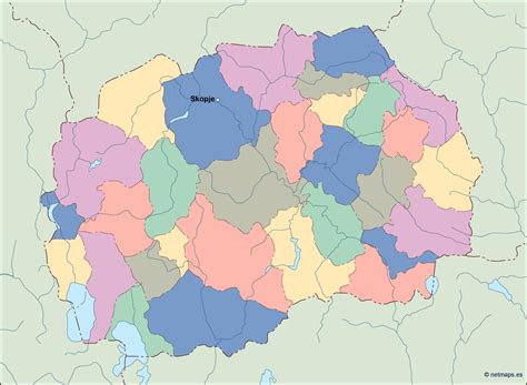 macedonia vector map. Illustrator Vector Eps maps. Eps Illustrator Map ...