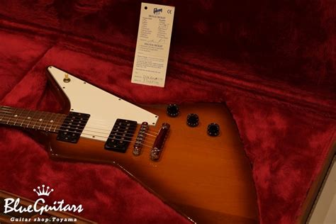 Gibson Explorer Limited Edition 1976 Re Issue Blue Guitars Online Store