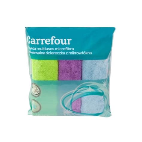 Bayetas Multiusos De Microfibra Carrefour Colores Surtidos