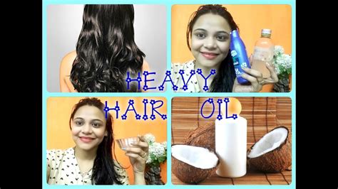 Heavy Hair Oiling Routine Pure And Real Coconut Oil For Fast Hair Growth Indian Hair Oiling