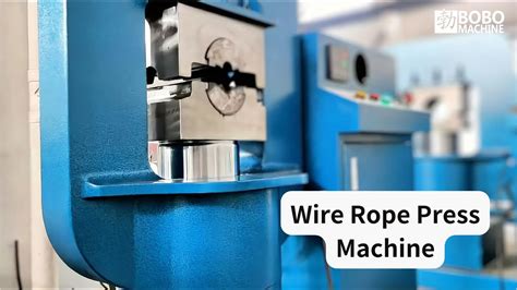 Wire Rope Press Machine Wire Rope Press Sleeve Machine Test Machine