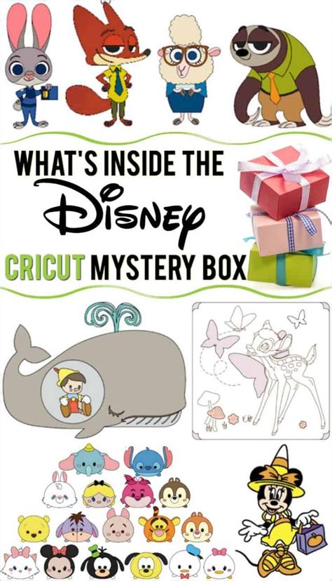 The Cricut Disney Mystery Box Revealed Everything In The Exclusive