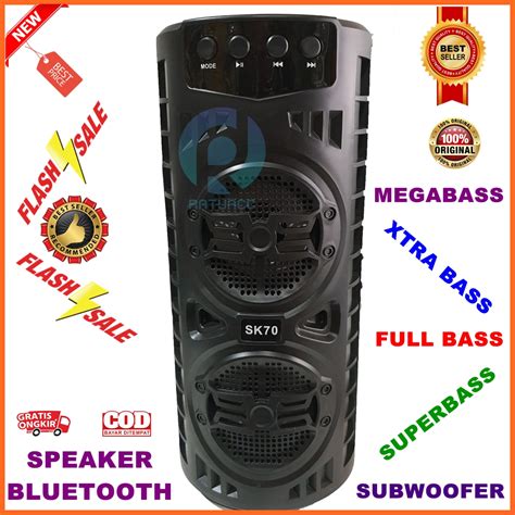 Speaker Bluetooth Extra Bass Jumbo Speaker Besar Bluetooth Super Bass