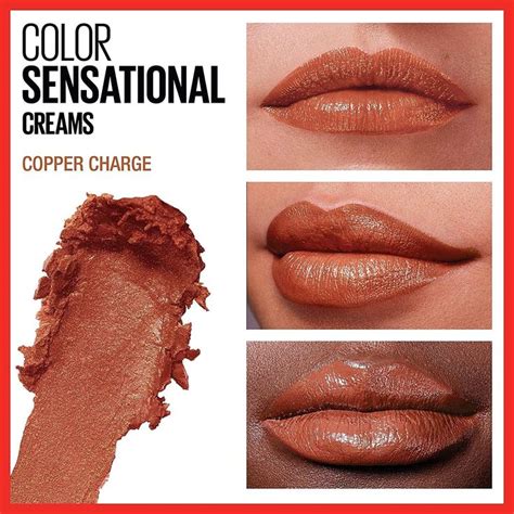 Maybelline Color Sensational Lipstick Choose Your Shade 166 Copper Charge Beautyshop361