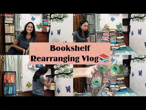 100 Books Rearranging Bookshelf Vlog in தமழ YouTube