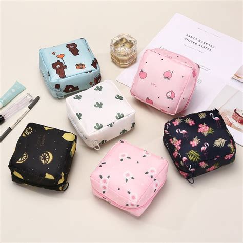 Jual Pom Pouch Pembalut Kotak Mini Dompet Tas Penyimpanan Mini Storage