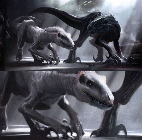 White Indoraptor by Allorock2 on DeviantArt