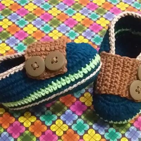 Mocassim em crochê Elo7 Produtos Especiais