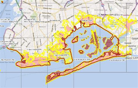 Brooklyn Flood Zone Map