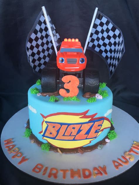 Image Result For Blaze And The Monster Machines Cake Blaze Birthday