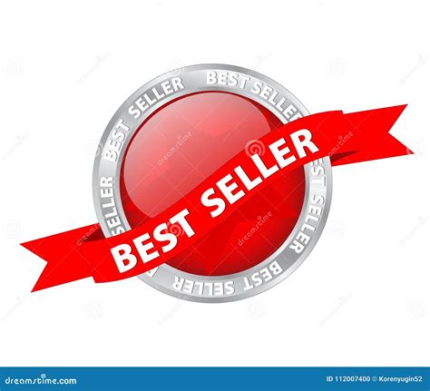 Button Banner Best Seller, Stock Vector Illustration Stock Vector ...