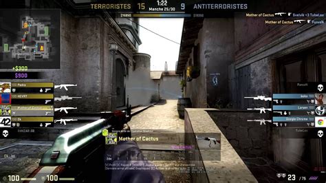 Csgo Ak 47 1 Tap Headshot Through Smoke Youtube