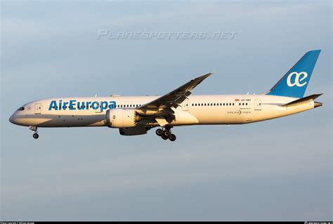 EC NEI Air Europa Boeing 787 9 Dreamliner Photo By William Verguet ID