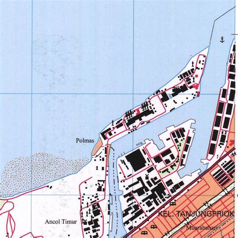 Ancol (1209-443) Map by Badan Informasi Geospasial | Avenza Maps