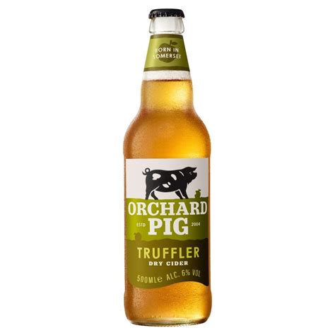 Orchard Pig Truffler Cider 500ml Bottle Tesco Groceries