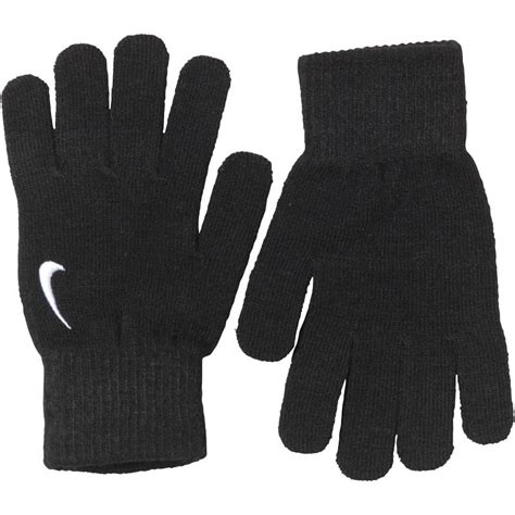 Buy Nike Boys Swoosh Knit Gloves Blackwhite