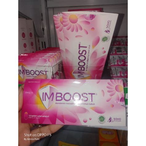 Jual Imboost Tablet Isi 10 Per Strip Shopee Indonesia