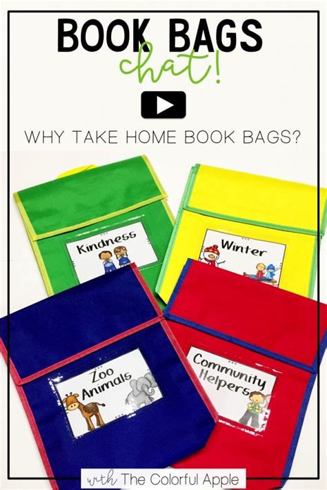 Take Home Book Bags The What And Why Book Bags Classroom Bookbags