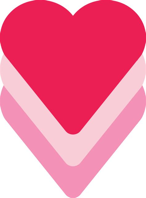 Isolate Valentines Day Pink Tree Heart Flat Icon 17173397 Png