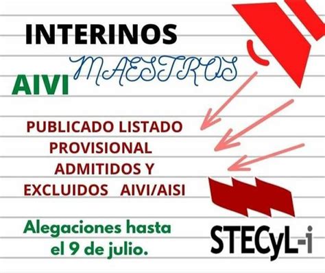 Adjudicación VACANTES y toma de posesión Interinidades AIVI AISI