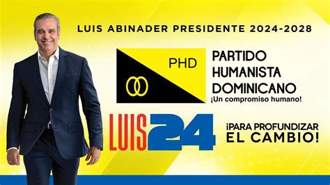 Acto Proclamaci N Candidato Presidencial Phd Luis Abinader Para