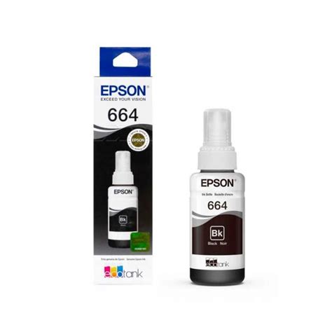 Botella De Tinta Epson Negro