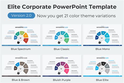 Elite corporate PowerPoint template makes your presentation slides sizzle