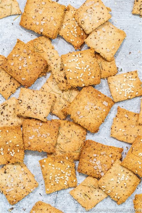 Best Keto Crackers Recipe Crispiest Low Carb Crackers