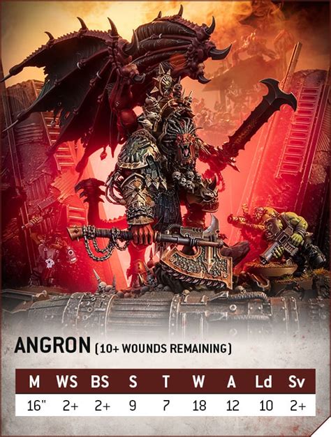 Warhammer 40k Angrons Rules Revealed Hes Coming For Skulls Bell