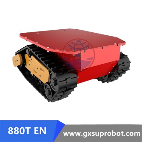 Heavy Duty Tracked Robot Chassis Safari 880t Enhanced From China