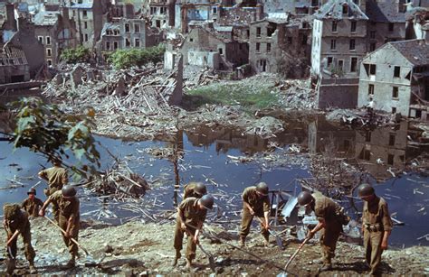 After D Day Color Photos From Normandy Summer 1944