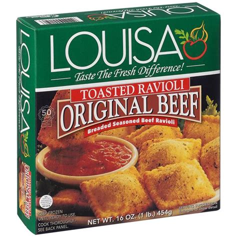 Louisa Toasted Original Beef Ravioli Hy Vee Aisles Online Grocery