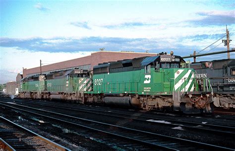 BN SD40 2 8027 Burlington Northern Railroad SD40 2 8027 At Flickr