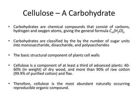 Cellulose Definition