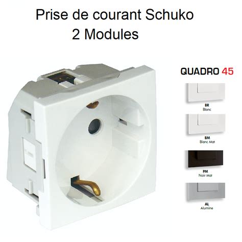 Prise De Courant Schuko Bornes Auto Avec Protection Efapel